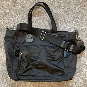 Marc Jacobs nylon tote bag with cross body strap